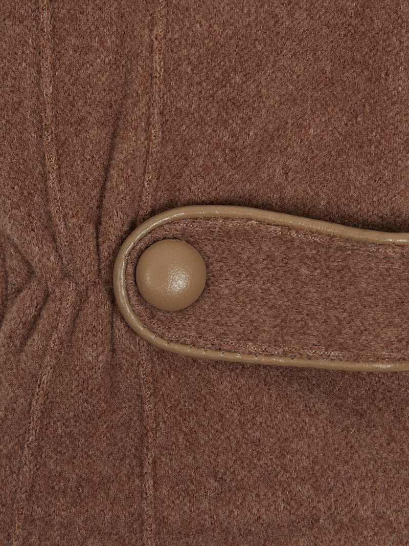 Touchscreen-Handschuhe mit Stretch-Anteil in taupe meliert