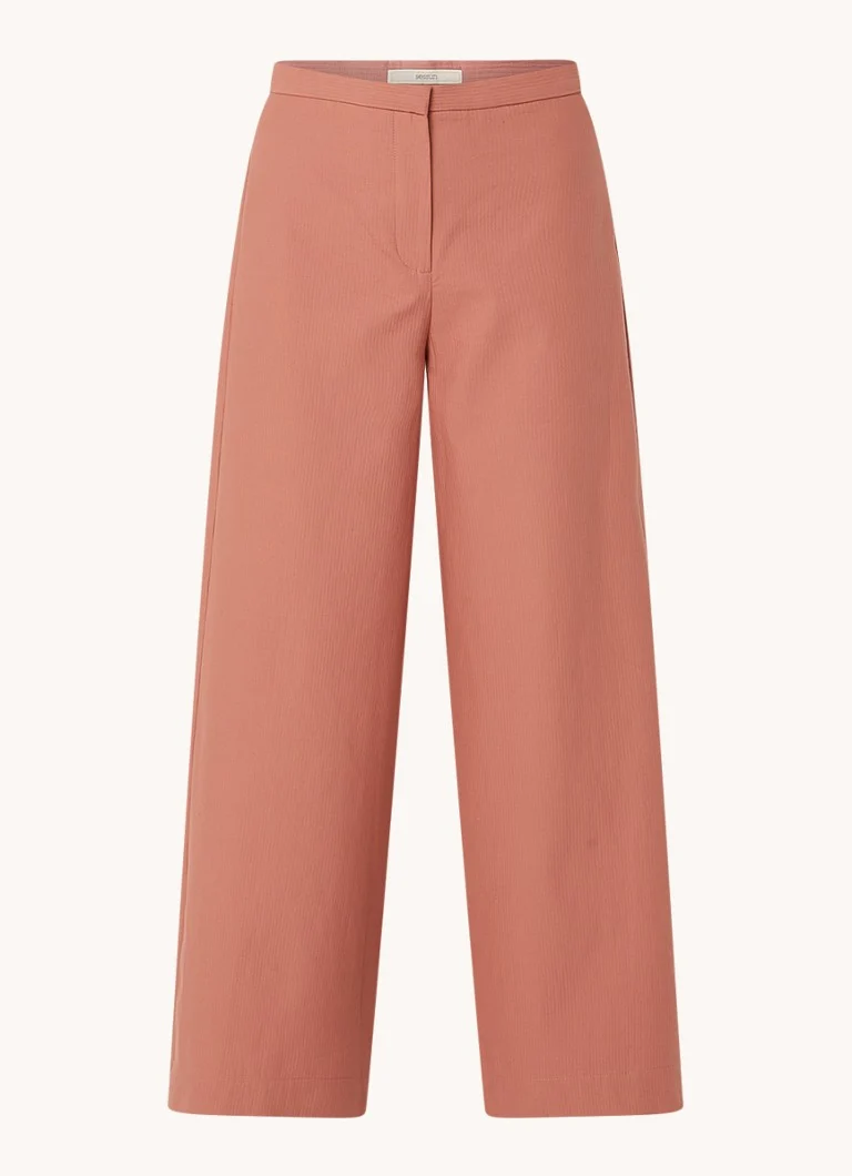Pantaloni capri Sessùn cu talie înaltă, cu buzunare aplicate și croială lată.