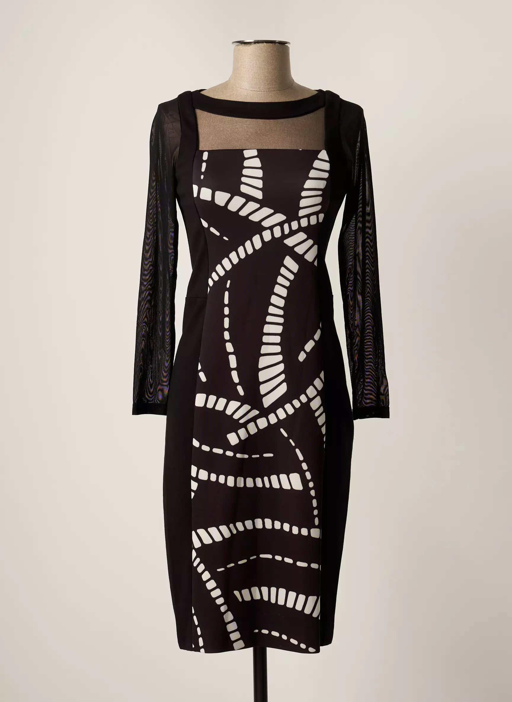 Anne Fontaine Robes Mi Longues Femme couleur noir