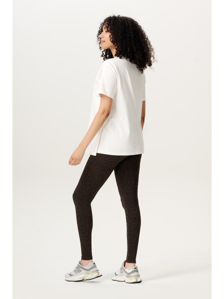 Noppies Umstandsleggings Cara Leopard in Coffee Bean günstig kaufen