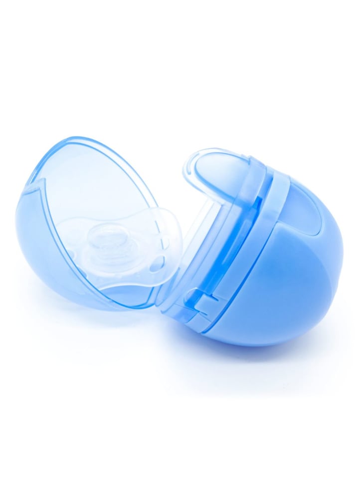 MiaMia Schnullerbox Duo - Blau in blau günstig kaufen onesize