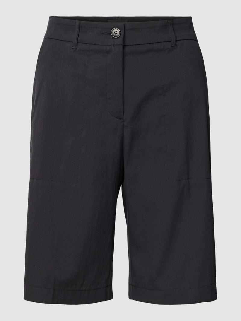 Bermudas mit Eingrifftaschen Modell 'Stella' in schwarz