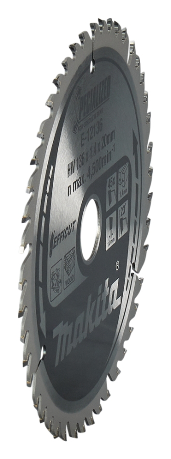 Makita Zubehör E-12136 Holzsägeblatt 136x20x1,5 45T