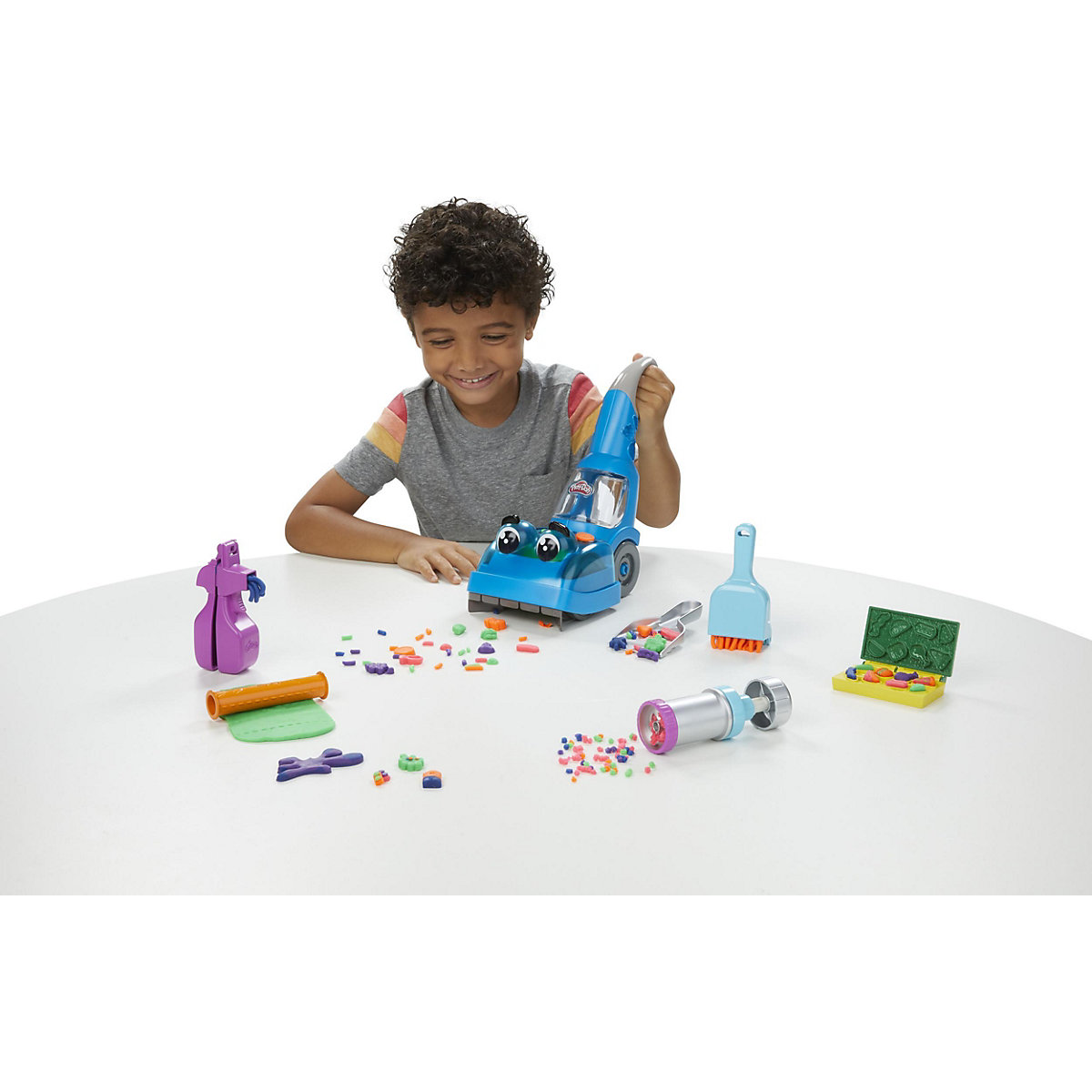 Play-Doh Zoom Zoom Saugen und Aufräumen Set