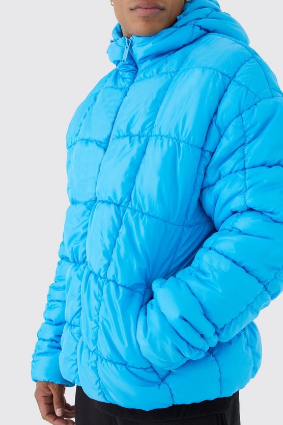 Geraffte Steppjacke