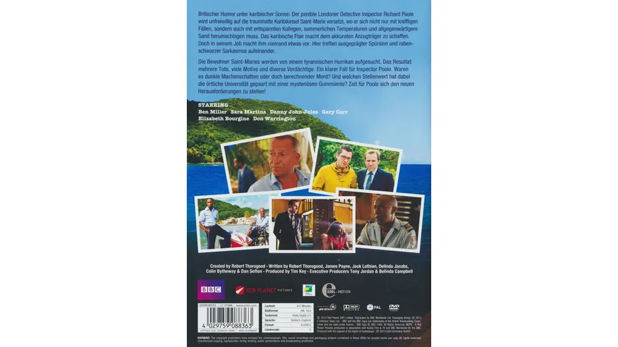 Death in Paradise - Staffel 2  [4 DVDs]