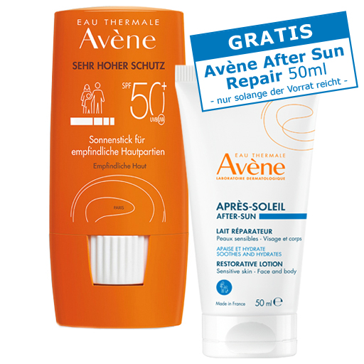 AVENE SunSitive Sonnenstick SPF 50  empf.Hautp.  8 g  Stifte