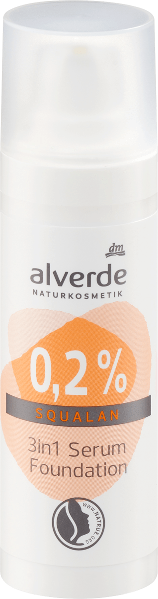 Serum Foundation 3in1 mit 0,2% Squalan, 30 ml