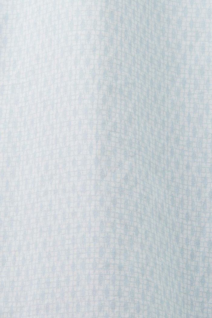 Baumwollhemd mit Print in bequemer Passform