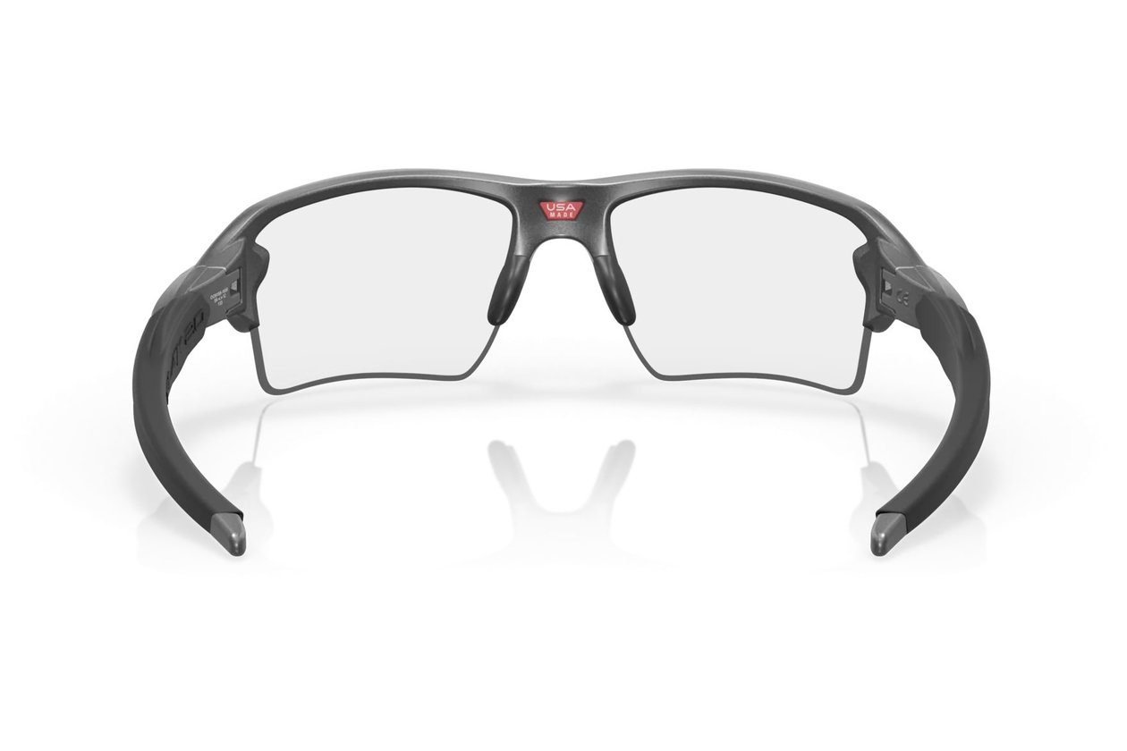 Oakley Flak 2.0 XL Steel/Clear To Black Iridium Photochromic