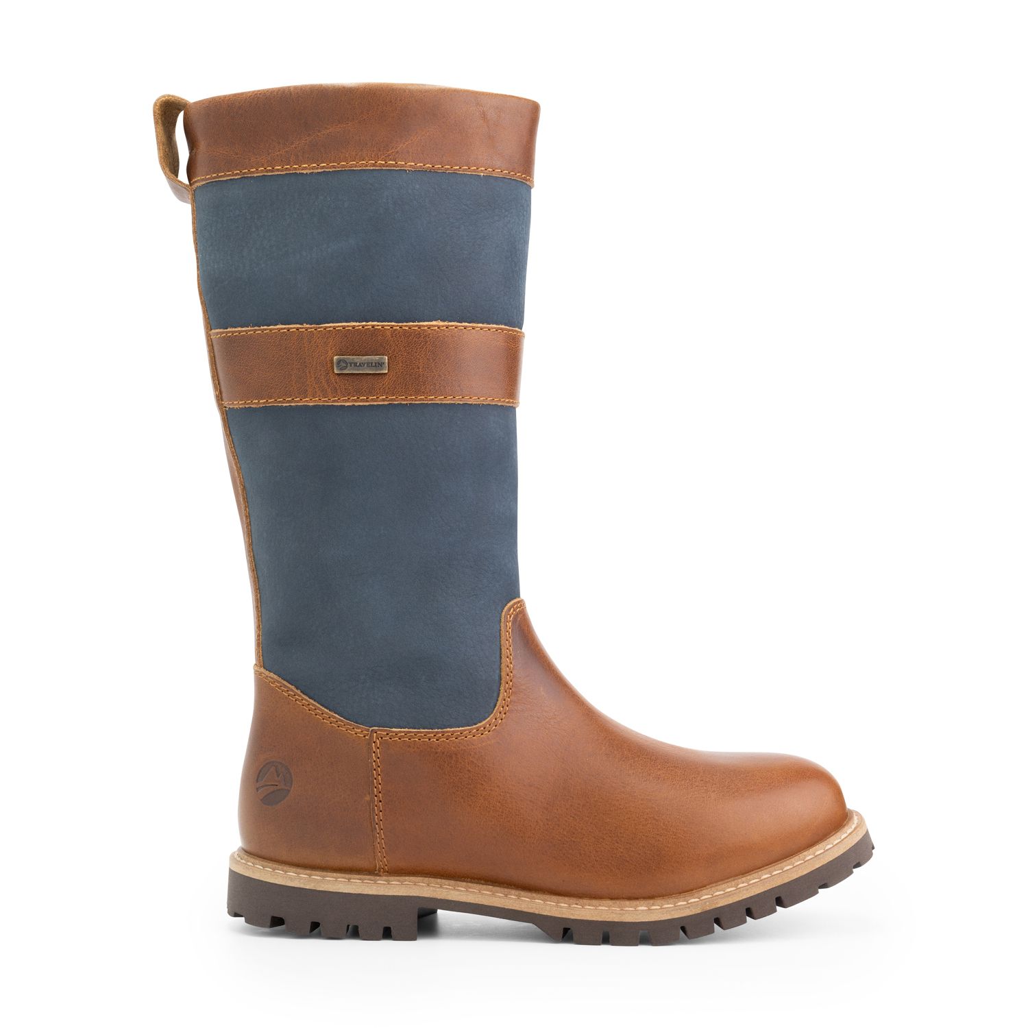 Travelin' Danmark blaue Damen Outdoorstiefel