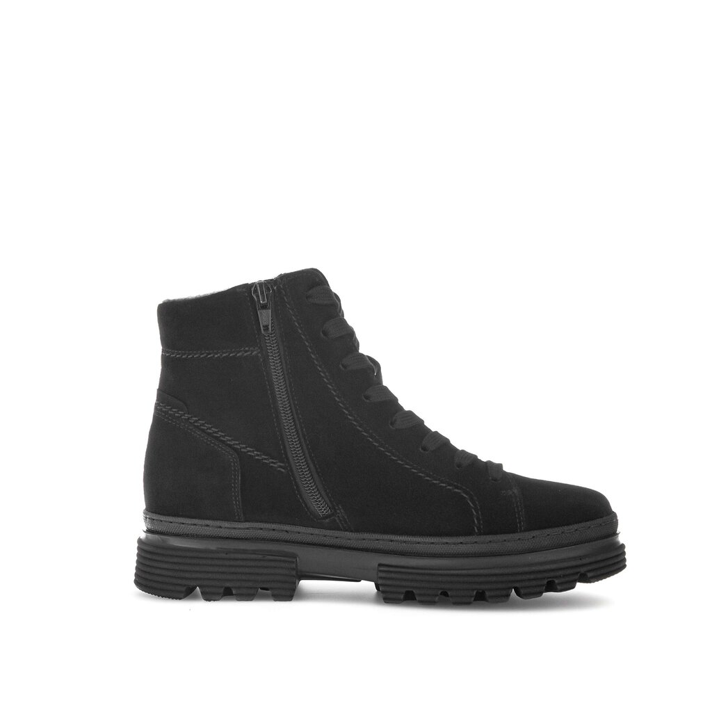 Gabor comfort Schnürstiefelette schwarz