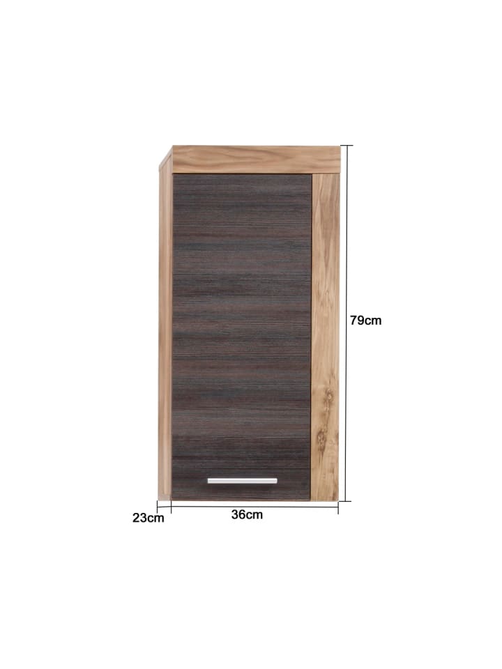 ebuy24 Badschrank CancunBoom Braun 36 x 23 cm günstig kaufen onesize