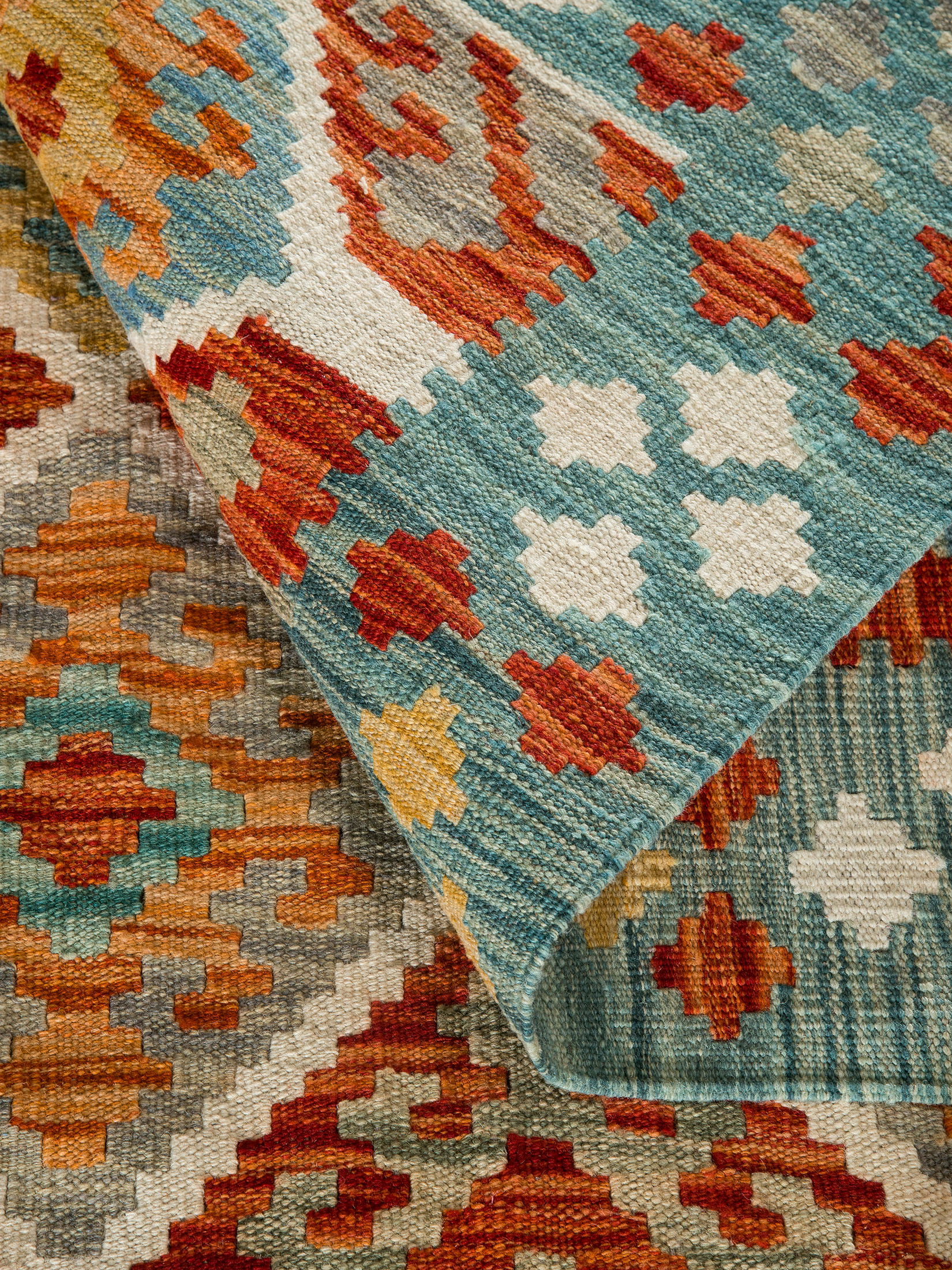 Afghan Kelim ca. 157 x 201 cm, Unikat / Einzelstück