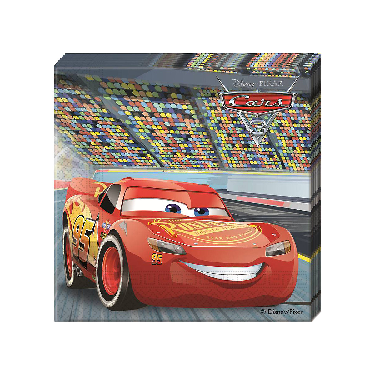 Servietten   Cars, 33 x 33 cm, 2-lagig, 20 Stück