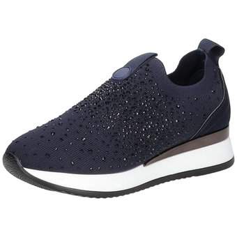 Barbarella Slip On Sneaker in blau