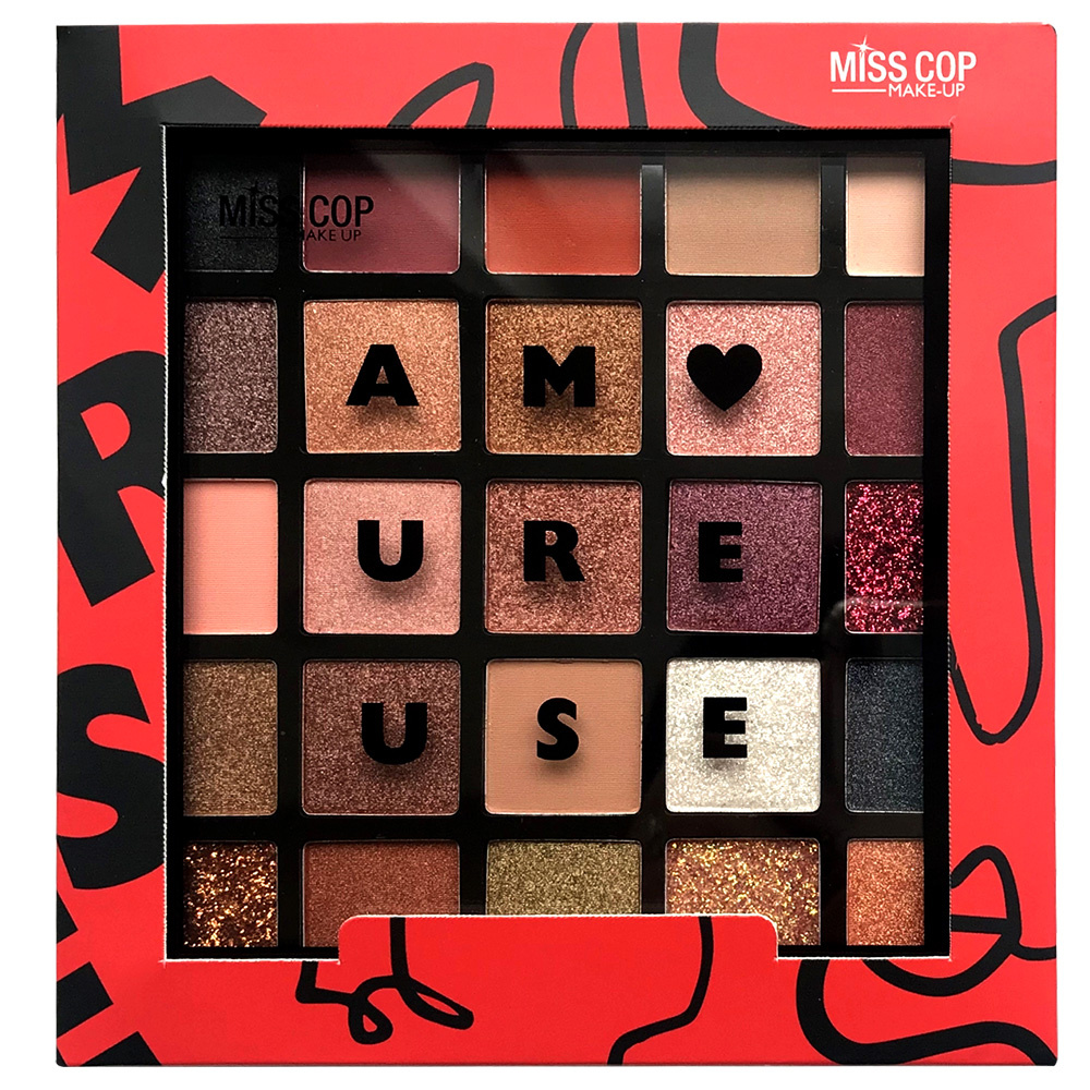 miss cop Amoureuse Coffret maquillage