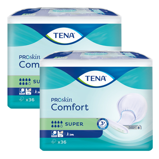 TENA COMFORT super Vorlage  2X36 St