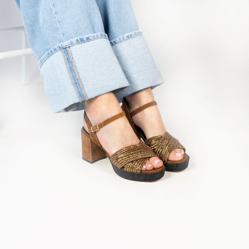 Très jolie  2073 - Camel Bronze