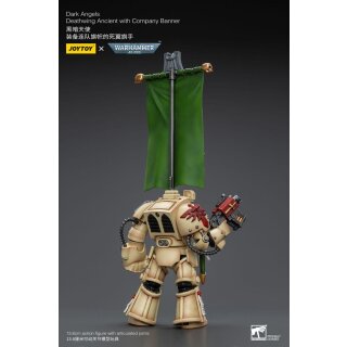Warhammer 40k Actionfigur: Dark Angels - Deathwing Ancient with Company Banner
