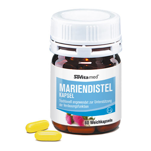 SOVITA MED Mariendistel Kapseln  60 St  Weichkapseln