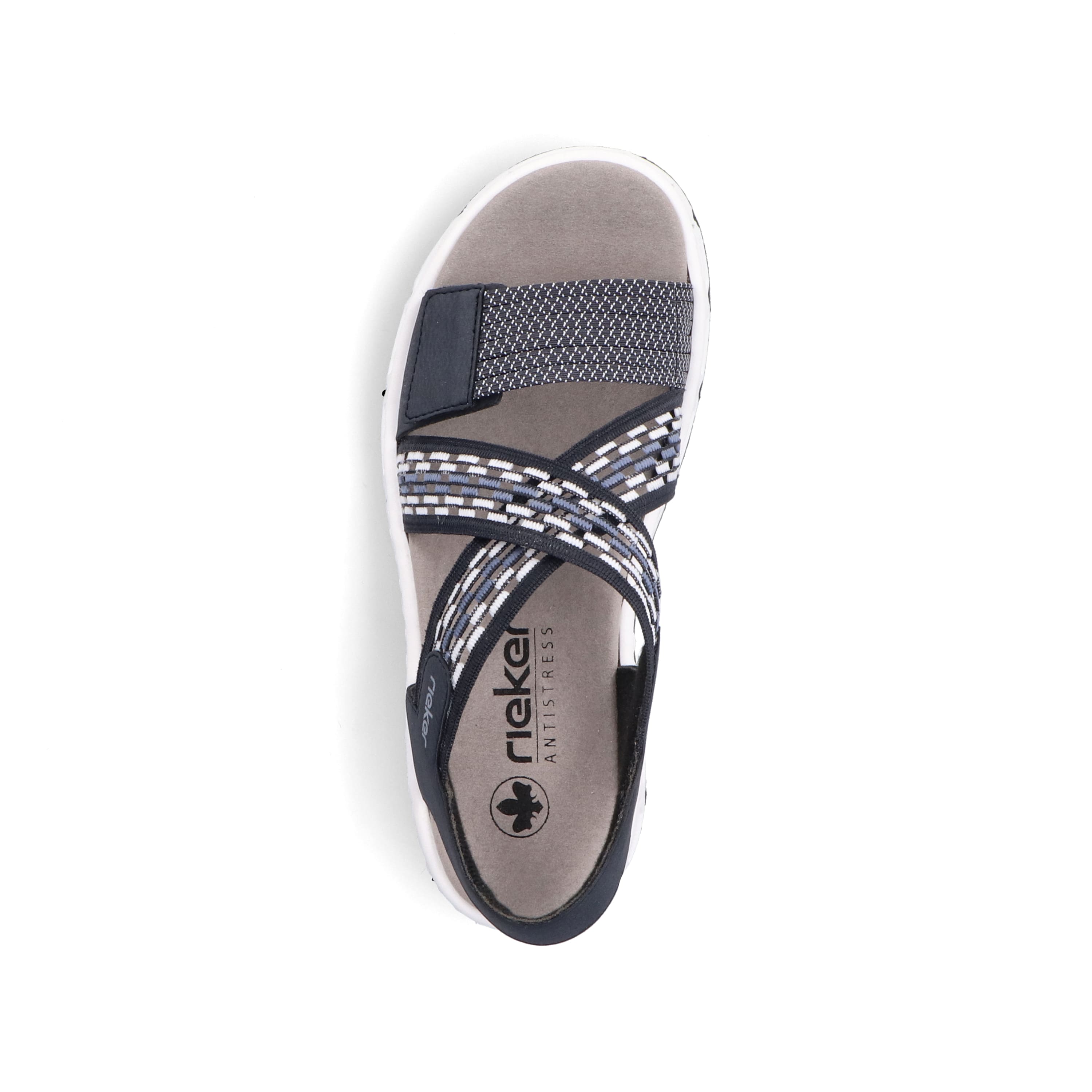 Rieker Damen Trekkingsandalen stahlblau