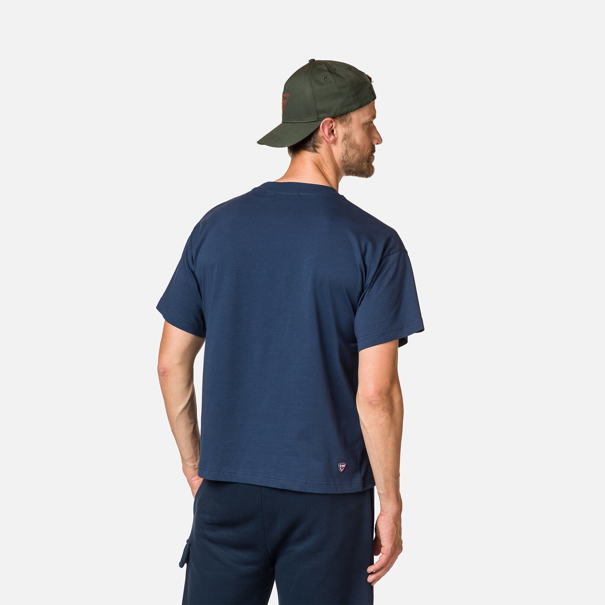 T-shirt confortable en coton à imprimé homme