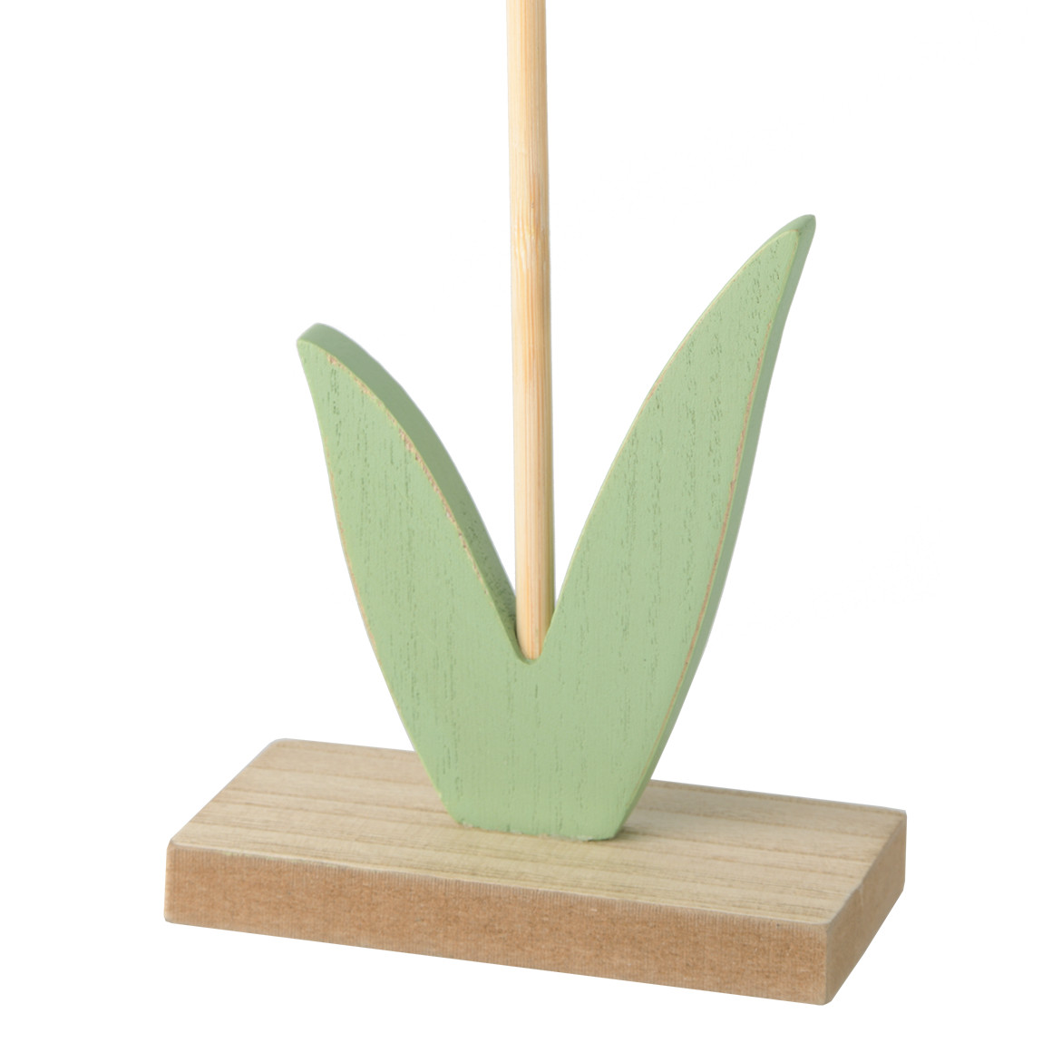 Deko-Aufsteller Tulpe mit Holzfuß