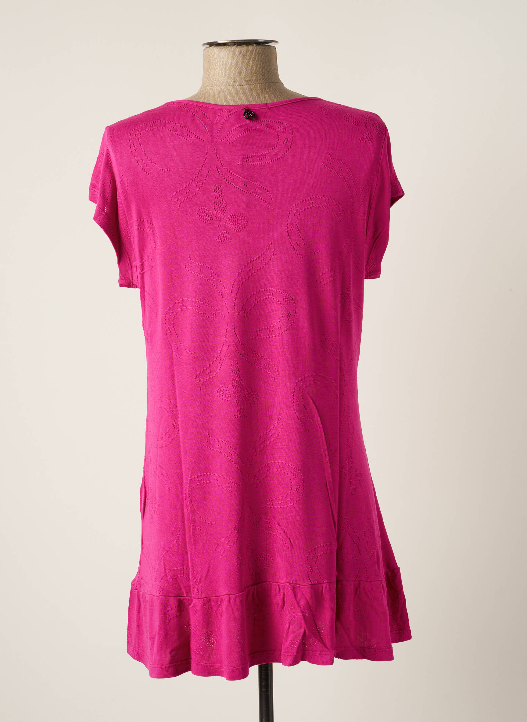 Maloka Tuniquemanchecourte Femme couleur violet
