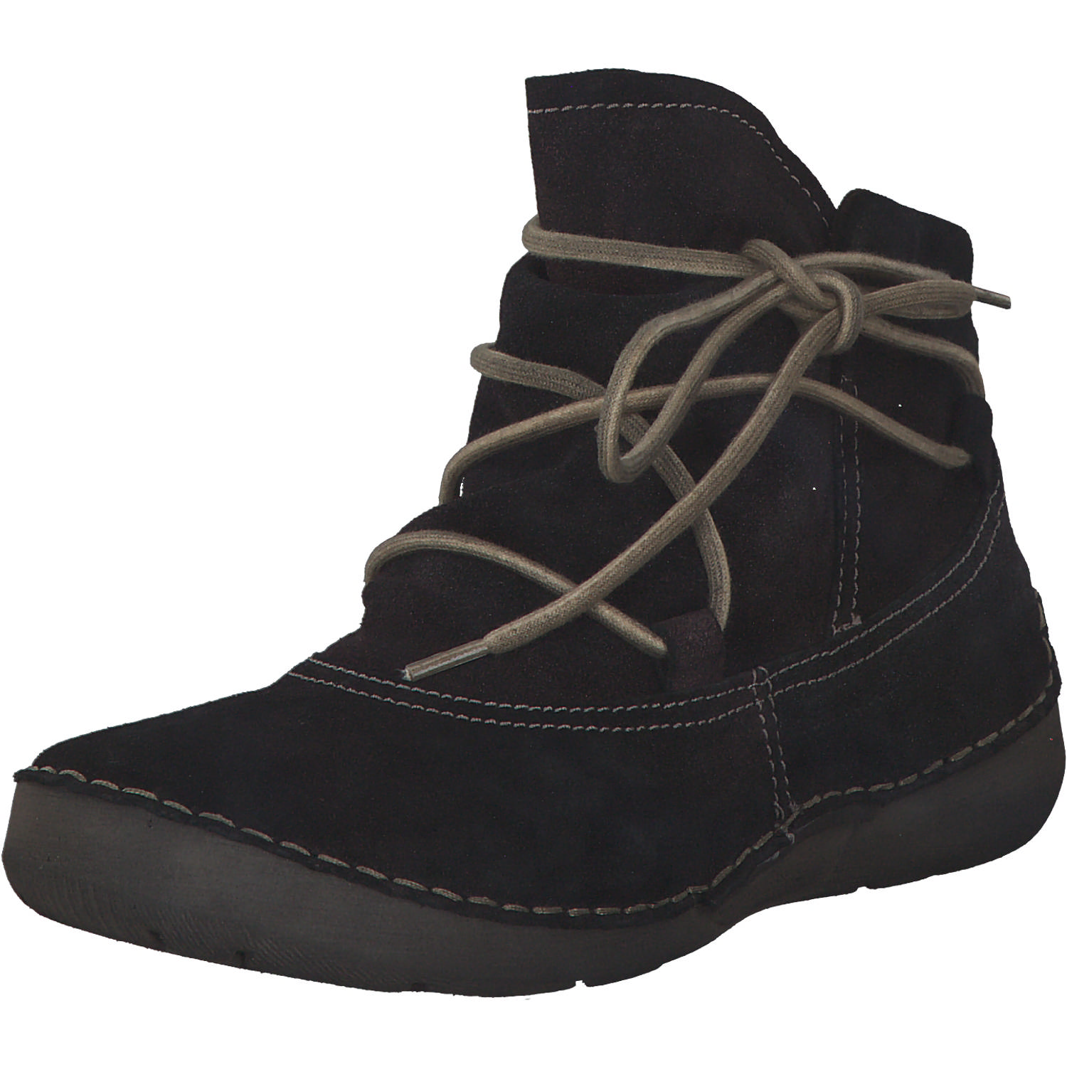 Josef Seibel Fergey 99 59699, Schnürstiefel, Damen, Schwarz