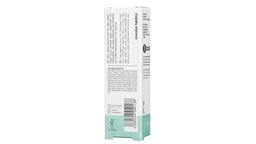Nø Cosmetics awake tøday Eye Cream 15 ml