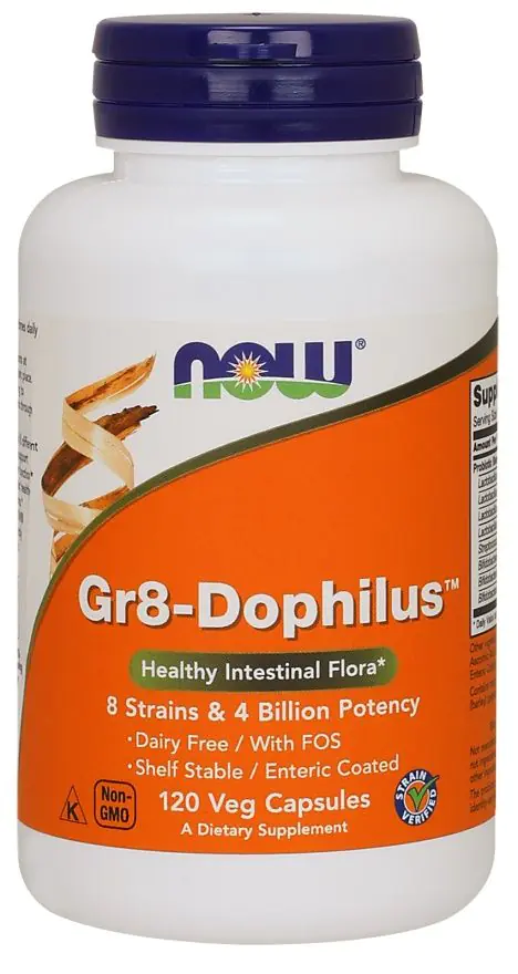 Now Foods GR8-Dophilus, dodatak prehrani s živim bakterijama, kapsule
