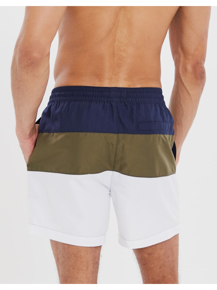Threadbare Badehose THB Swim Short Tudor in blue günstig kaufen