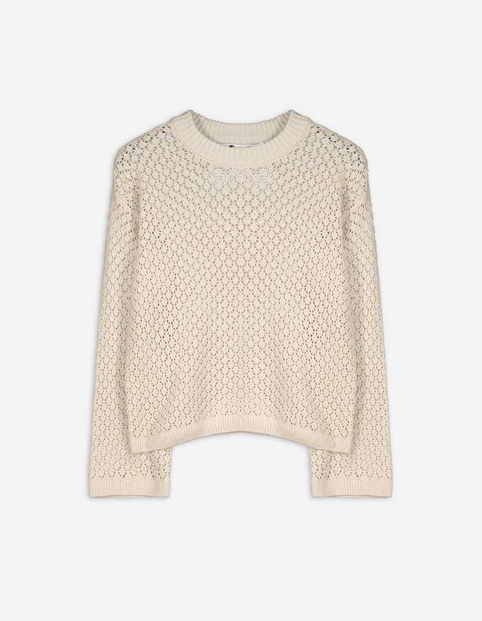 Strickpullover - Lochstrick