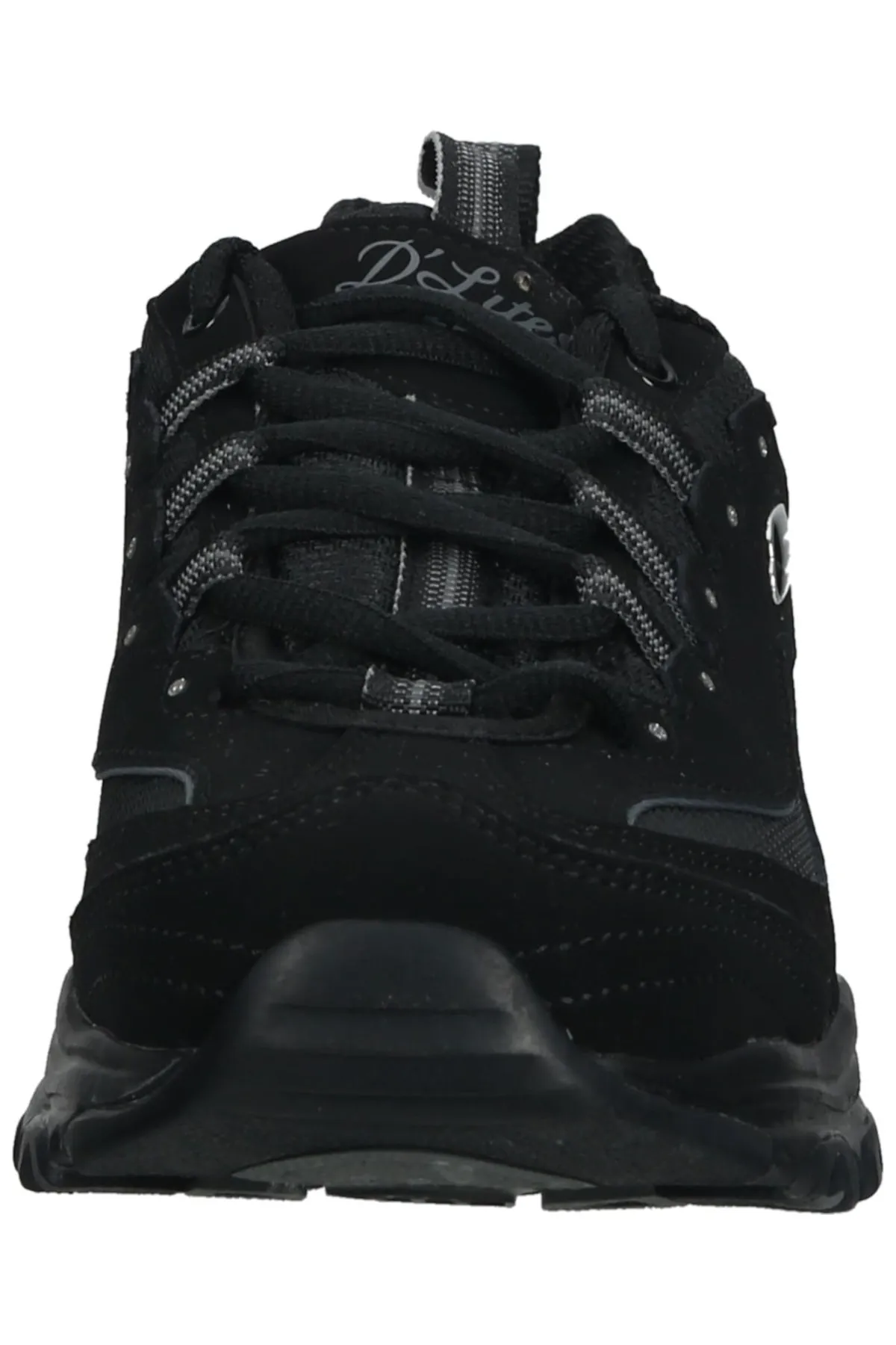 SKECHERS  Flacher Schuh - Schwarz - Flacher Absatz
