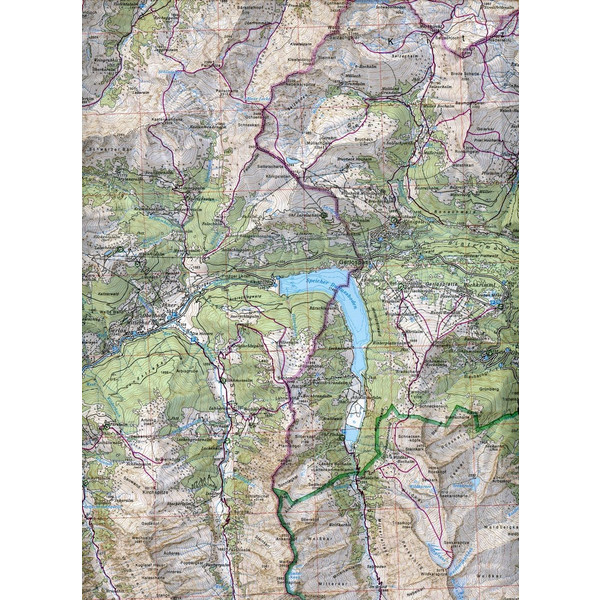 Kitzbühler Alpen West Skiausgabe - Winterwanderkarte