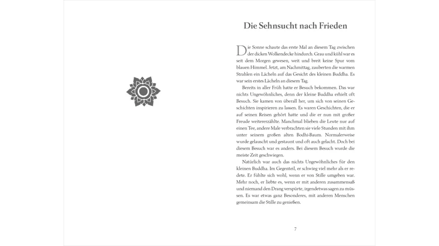 Der kleine Buddha und die Sehnsucht nach Frieden