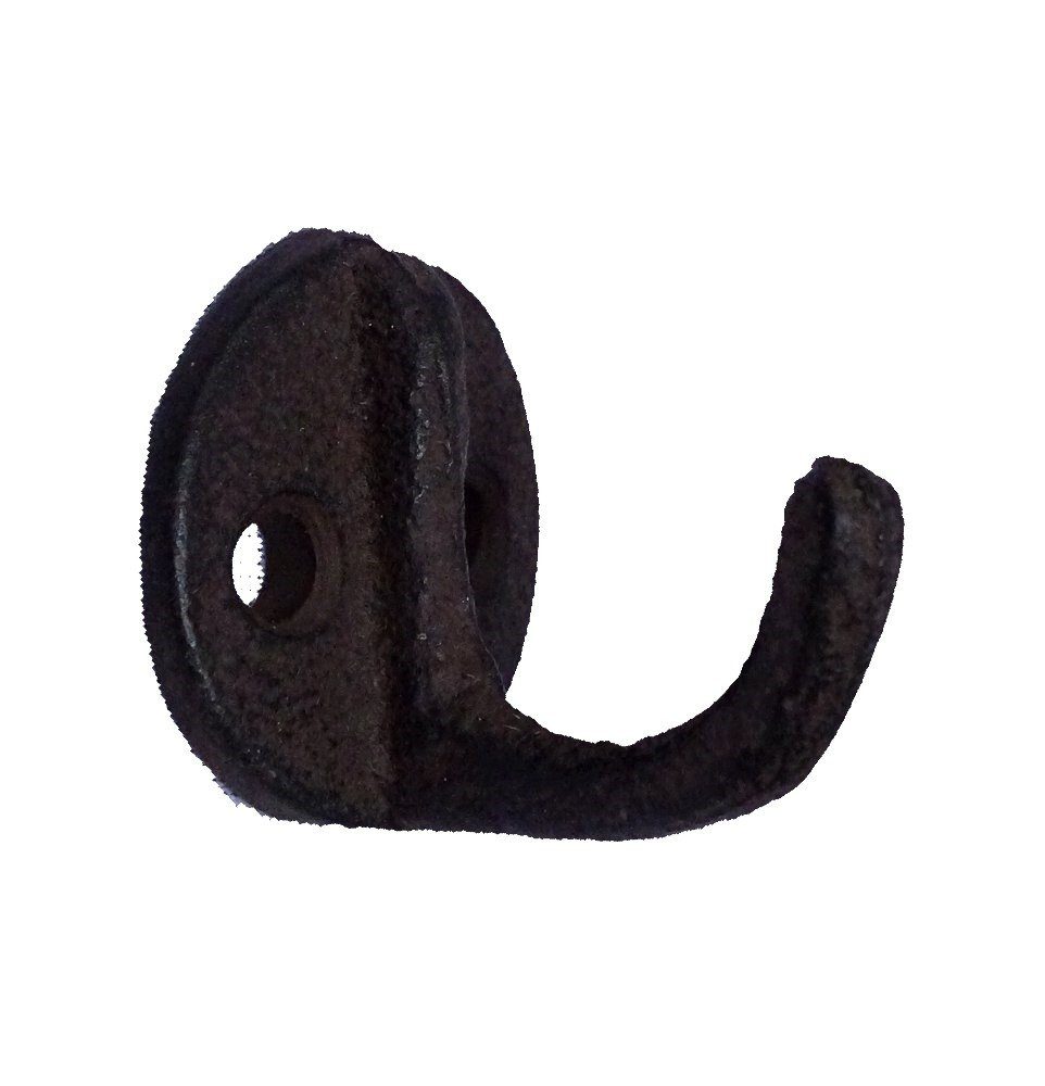 Linoows Wandhaken 3 Kleine Antike Wandhaken, Haken, Garderobenhaken Drei Gusseisen Haken, alle Räume, (3-St), Wandhaken im Antikstil aus Gusseisen
