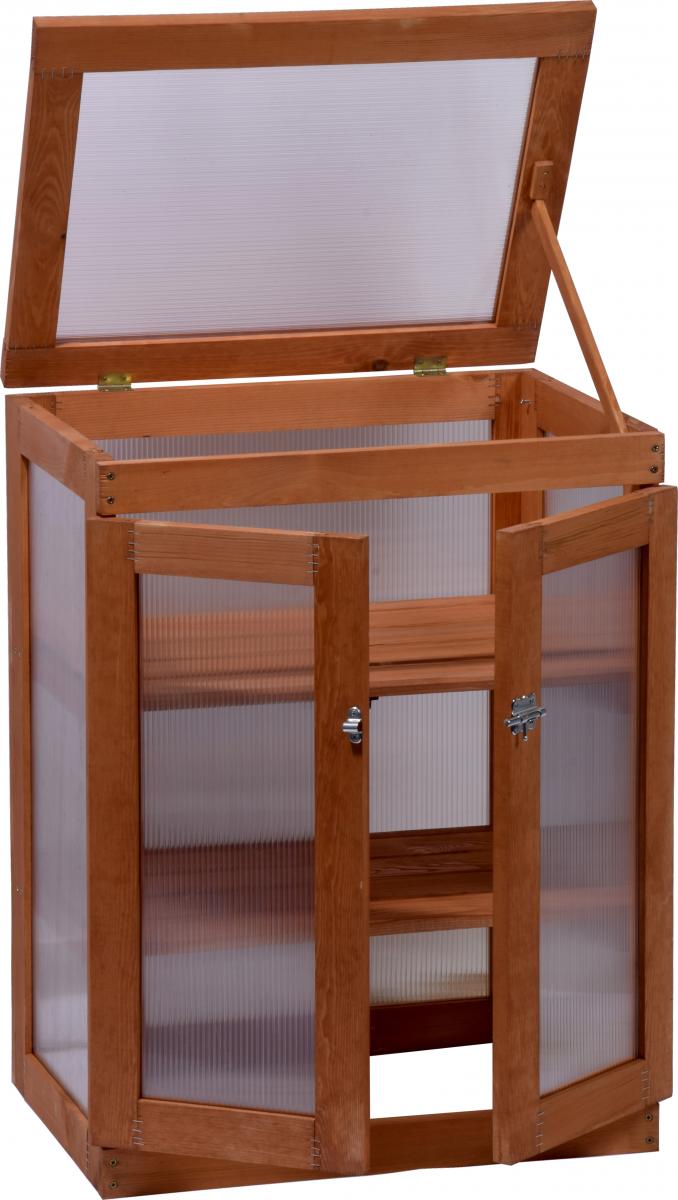 dobar Mini-Gewächshaus mit Polycarbonat-Scheiben