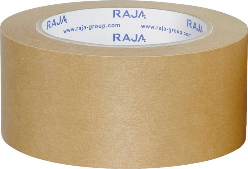 RAJA Verpackungsklebeband Braun 50 mm (B)50 m (L) Papier 6 Stück