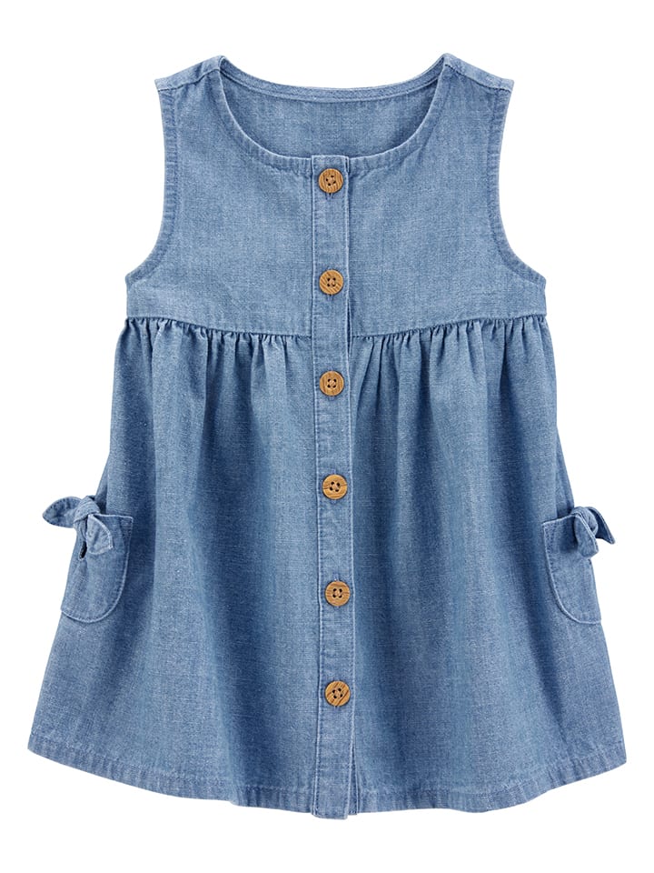 carter's Jeans-Kleid in Blau günstig kaufen
