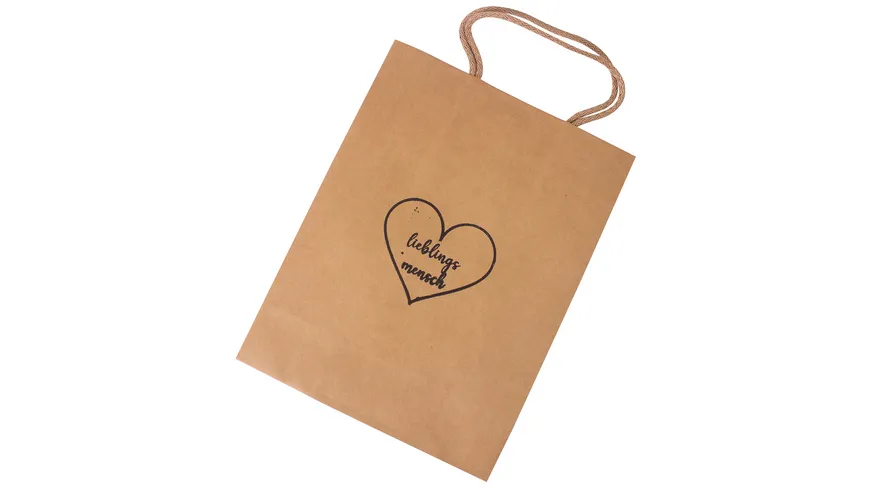 Gourmet Berner Geschenktasche aus Papier Lieblingsmensch