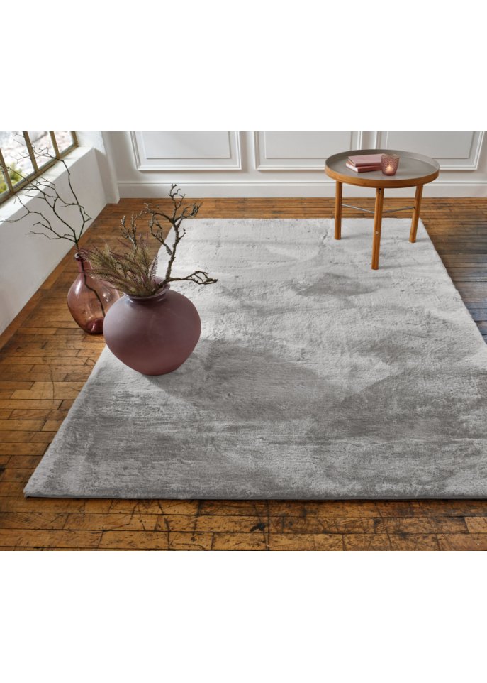 Hochflor Teppich mit extra weichem Velours