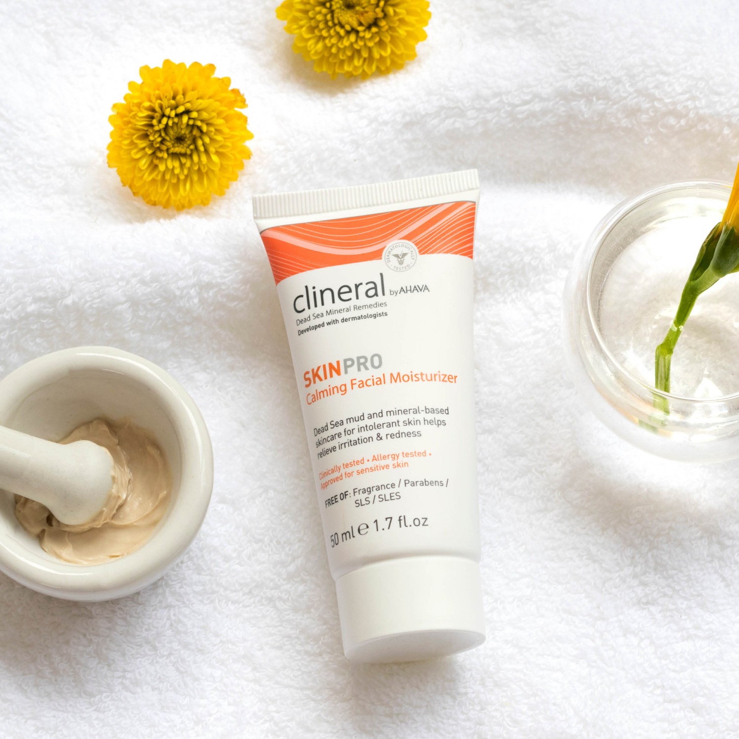 Clineral Clineral SKINPRO raminamasis veido drėkiklis