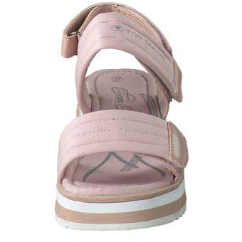 Tom Tailor Sandale in rosa