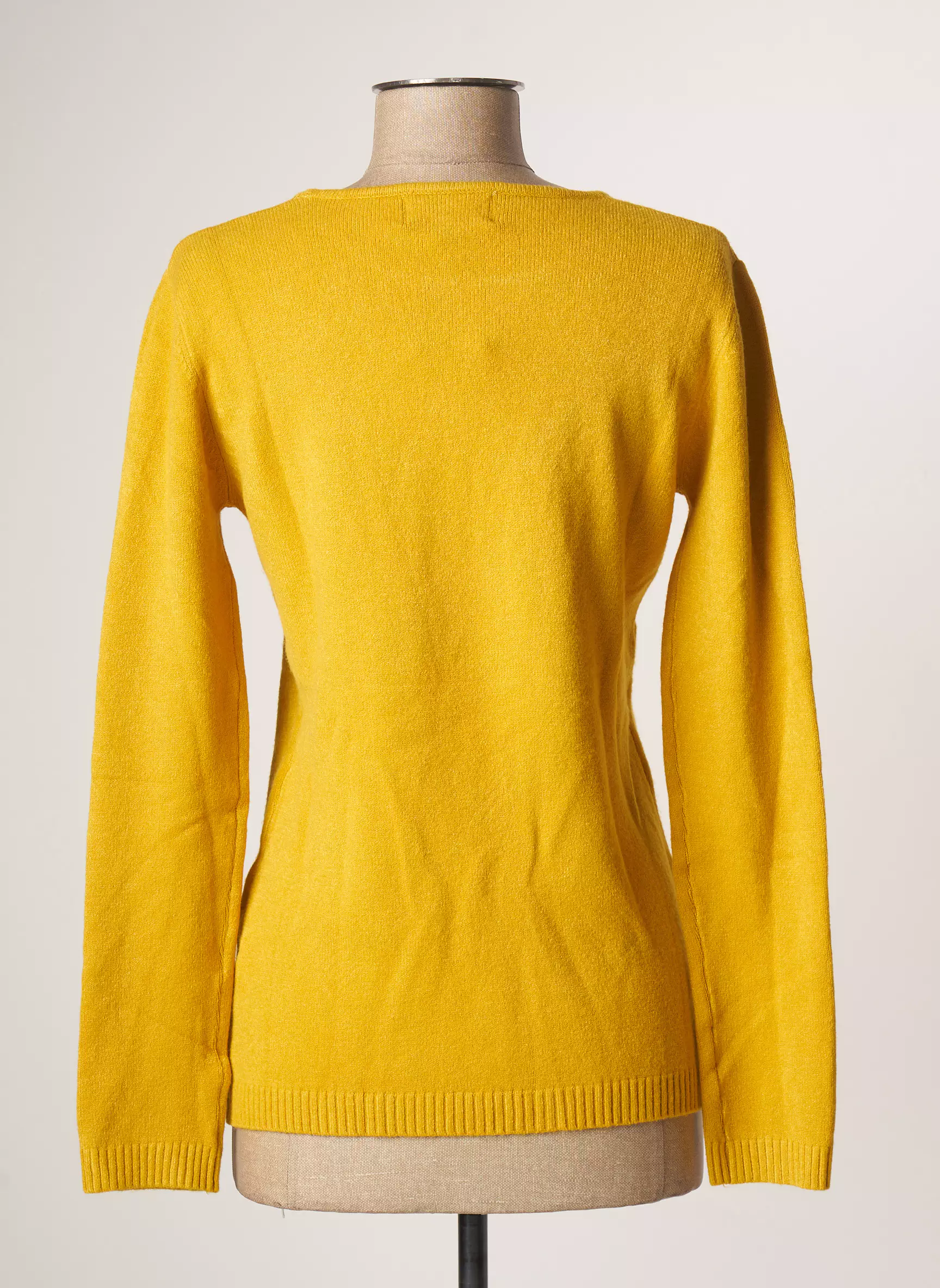 Couleurs Du Temps Pulls Femme couleur jaune
