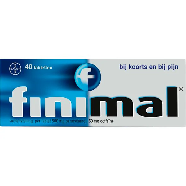 Finimal 500 mg paracetamol gyógyszer - 40 darab