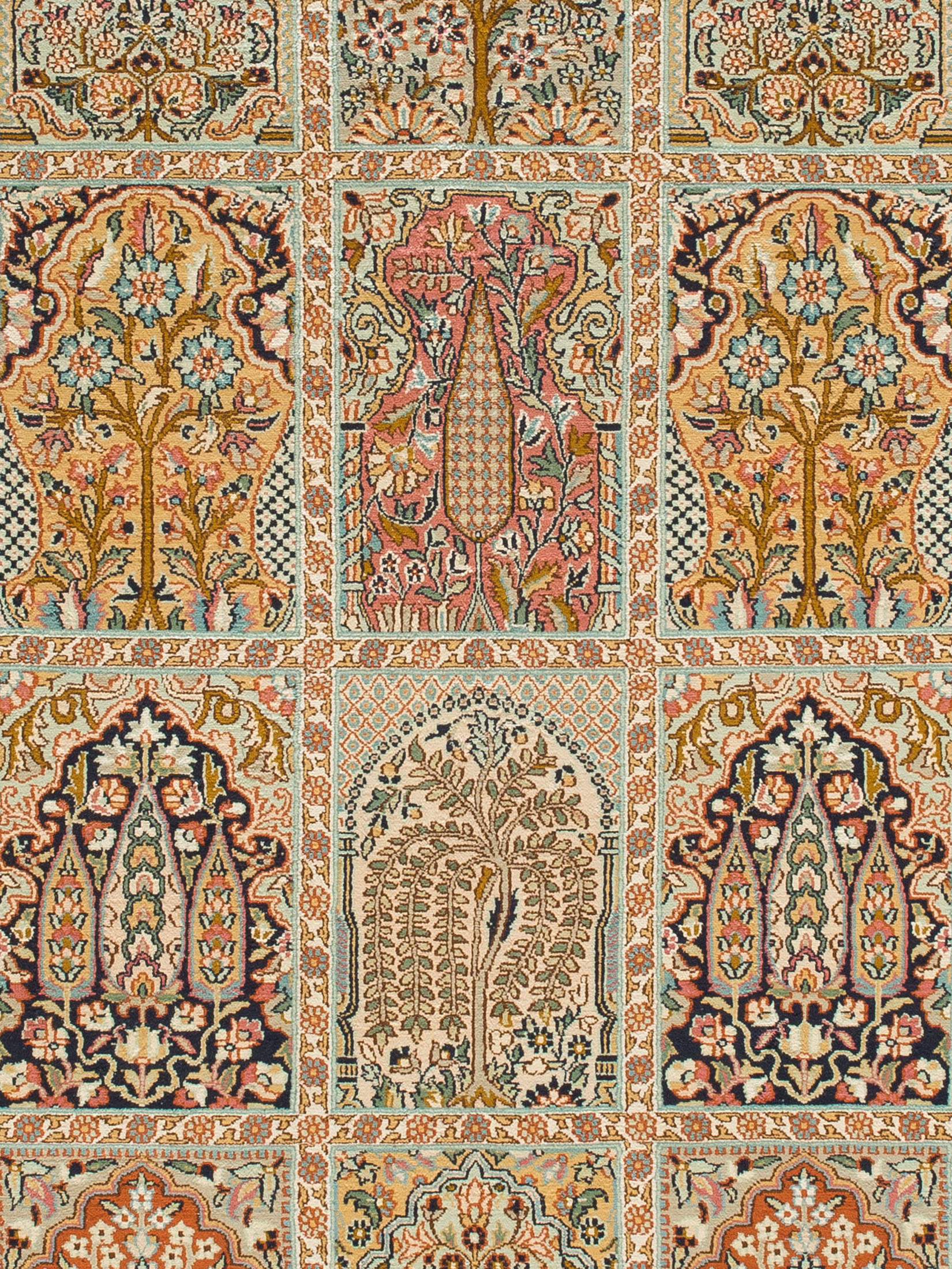 Kaschmir Seide 18/18 ca. 253 x 331 cm, Unikat / Einzelstück