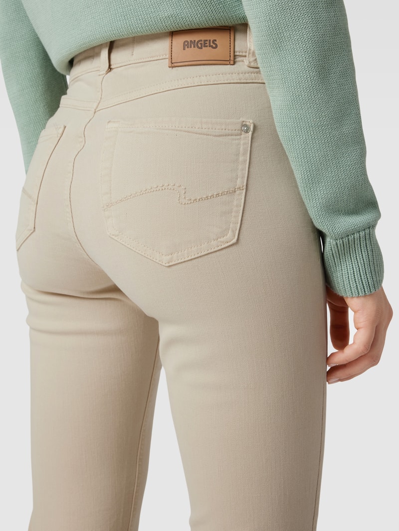 Jeans im 5-Pocket-Design Modell 'CICI' in sand