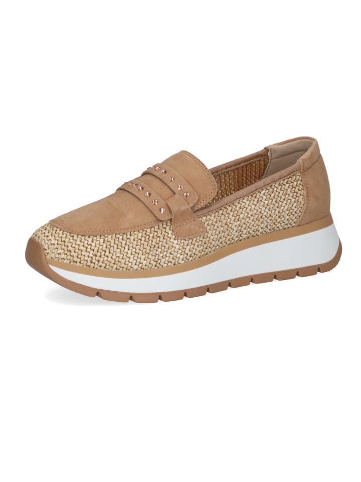 Caprice Halbschuhe beige günstig kaufen